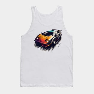 Lamborghini Countach Tank Top